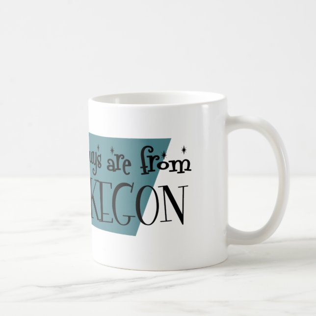 Taza De Café Los mejores son de Muskegon (Derecha)