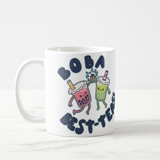 Taza De Café ¡Los mejores tés de boba! (Izquierda)