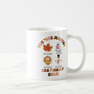 Taza De Café Los meses Ber finalmente están aquí Ghost Pavo Gra