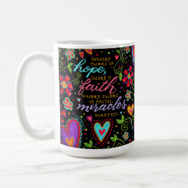 Taza De Café Los milagros de fe inspiradores ocurren en la ines