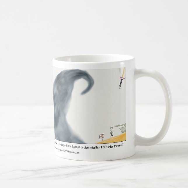 Taza De Café Los misiles de travesía están para real (Derecha)