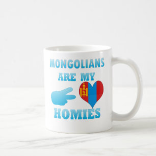 Taza De Café Los Mongolians son mi Homies