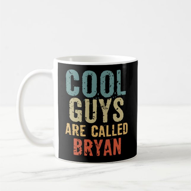 Taza De Café Los muchachos se llaman Bryan (Izquierda)