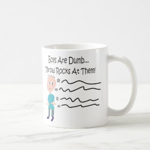 Taza De Café Los muchachos son "rocas mudas del tiro en ellos!"