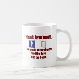Taza De Café ¡Los muchachos Y los licores!