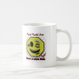 Taza De Café Los Muttahida Majlis-E-Amal sonríen, tienen Niza
