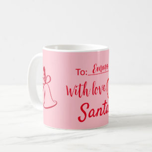Taza De Café Los navidades aman de los Navidades de Santa Bell