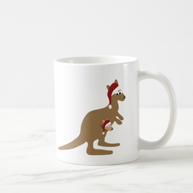 Taza De Café Los Navidades canguroos (Derecha)