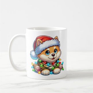 Taza De Café Los Navidades chiítas Shiba Inu Mug