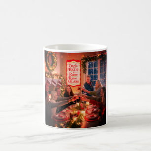 Taza De Café los Navidades del café atragantan con muchas celeb