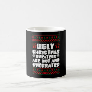 Taza De Café Los Navidades Fea Los Sudores Son Calientes Y Sobr