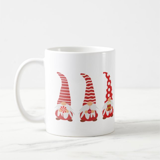 Taza De Café Los Navidades guapos rojos (Izquierda)