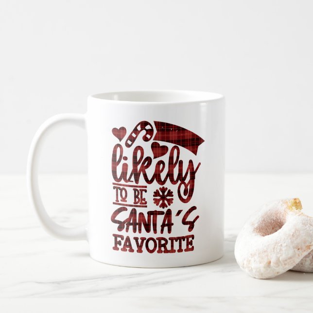 Taza De Café Los navidades más probables son los amigos favorit (Con donut)