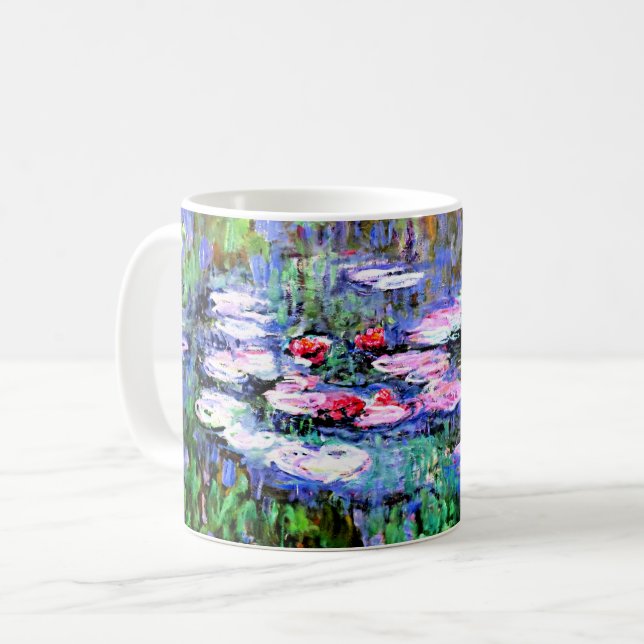 Taza De Café Los Nenufares por Monet (Anverso izquierdo)