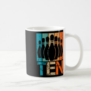 Taza De Café Los niños 10 años cumpleaños de Bowling Bo