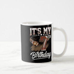 Taza De Café Los niños de 7 años son mi sétimo cumpleaños
