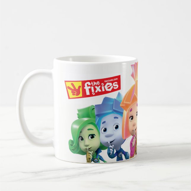 Taza De Café Los niños de Fixies el | Fixie (Izquierda)