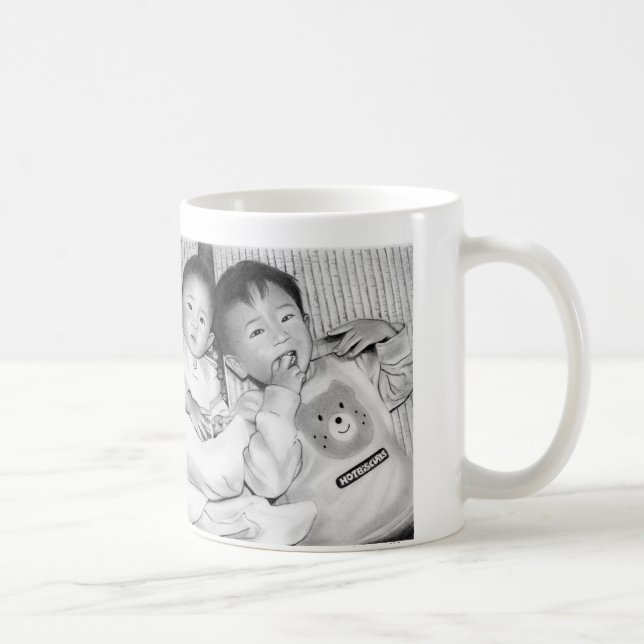 TAZA DE CAFÉ LOS NIÑOS DE RISAKO (Derecha)