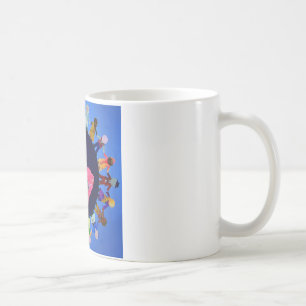 Taza De Café Los niños pacíficos en todo el mundo asaltan