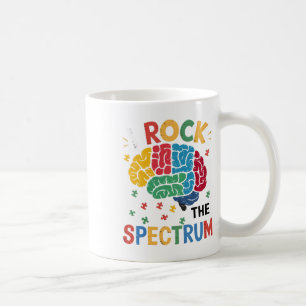 Taza De Café Los niños pequeños que rompen el peto del autismo