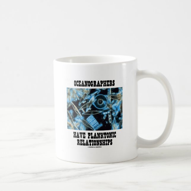 Taza De Café Los oceanógrafos tienen relaciones planctónicas (Derecha)