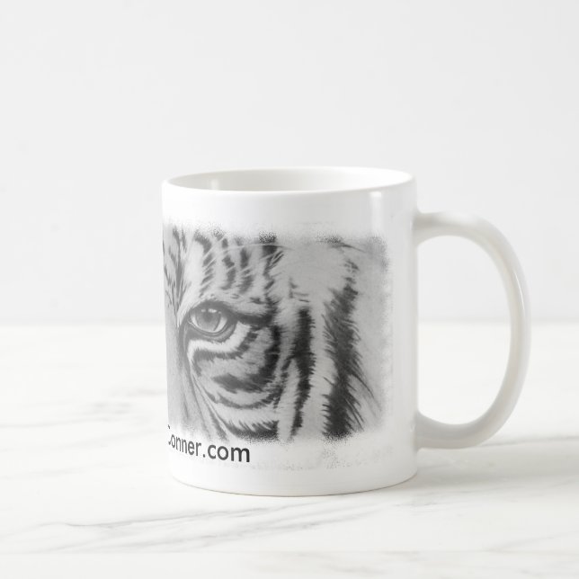 Taza De Café Los ojos del tigre (Derecha)