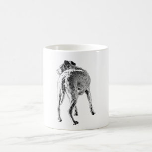Taza De Café Los Ojos Leales Detrás De Ti