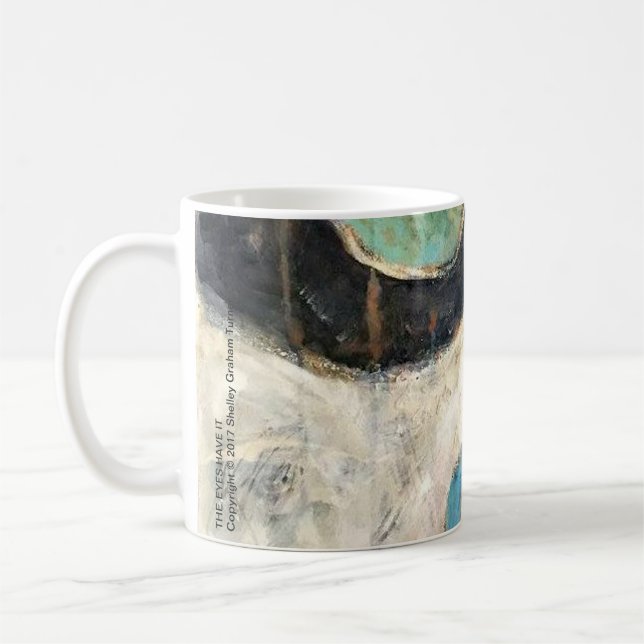 Taza De Café Los Ojos Lo Tienen ART MUG (Izquierda)