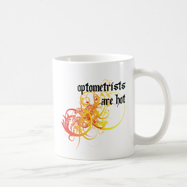 Taza De Café Los optometristas son calientes (Derecha)