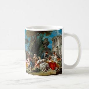 Taza De Café Los pajareros por Francois Boucher