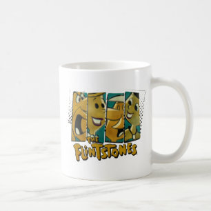 Taza De Café Los paneles retros del carácter cómico de los