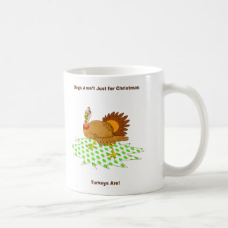 Taza De Café Los pavos están apenas para el navidad