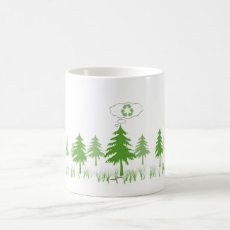 Taza De Café los pensamientos de la naturaleza