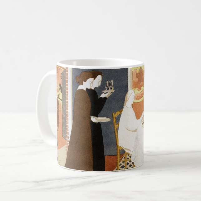 Taza De Café Los peregrinos de Emmaus, Maurice Denis (Anverso izquierdo)