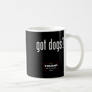 Taza De Café Los Perros Comen Los Gatos De Perros - Trump Hace 