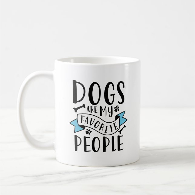 Taza De Café Los perros son mi gente favorita (Izquierda)