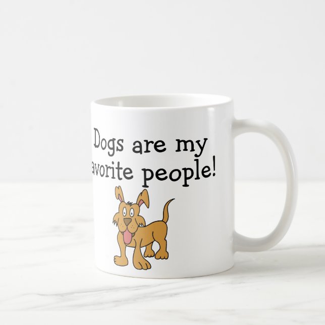 Taza De Café Los perros son mi peluca favorita (Derecha)