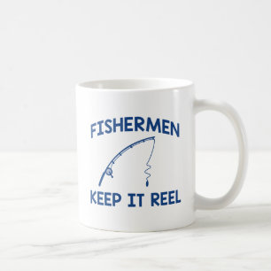 Taza De Café Los pescadores la conservan como el carrete
