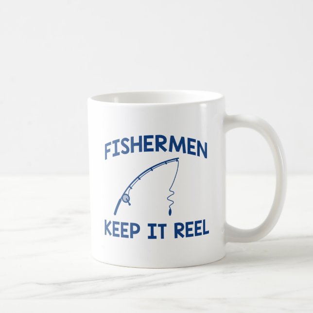 Taza De Café Los pescadores la conservan como el carrete (Derecha)