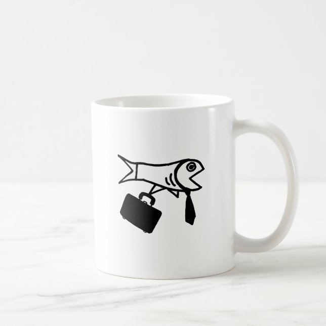 Taza De Café Los pescados corporativos (Derecha)