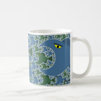 Taza De Café los pescados grandes comen pequeños pescados