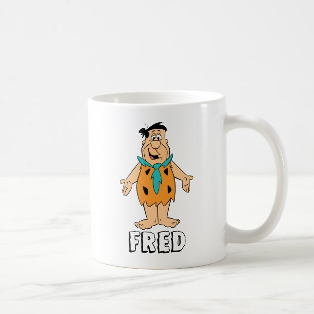 Taza De Café Los Picapiedra | Fred Flintstone (Derecha)