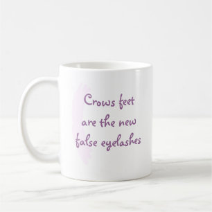 Taza De Café Los pies crudos son las nuevas pestañas falsas