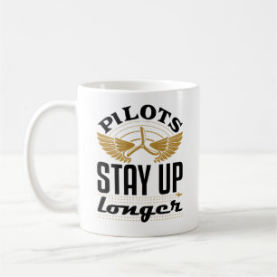 Taza De Café Los pilotos se mantienen despiertos más tiempo Avi