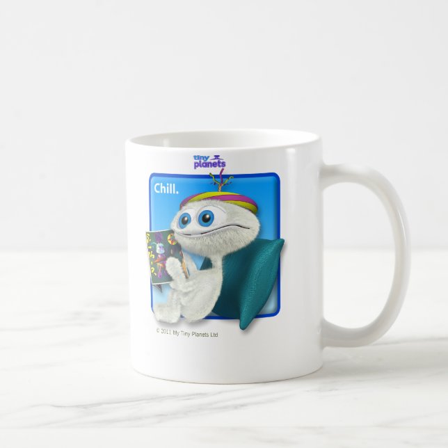 Taza De Café Los planetas minúsculos Bong - frialdad (Derecha)