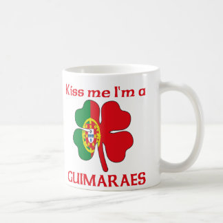 Taza De Café Los portugueses personalizados me besan que soy
