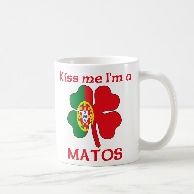 Taza De Café Los portugueses personalizados me besan que soy (Derecha)