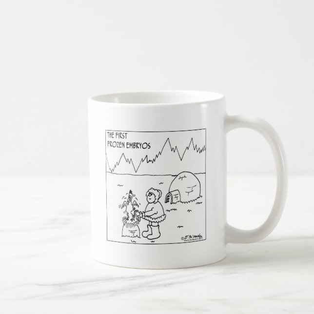 Taza De Café Los primeros embriones congelados (Derecha)