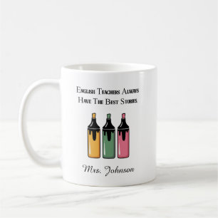 Taza De Café Los profesores de inglés siempre tienen las mejore