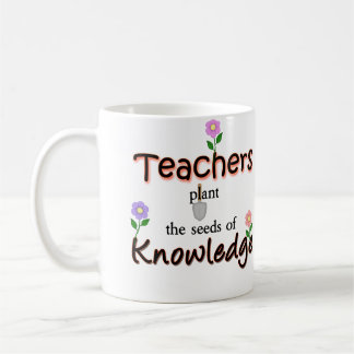 Taza De Café Los profesores plantan las semillas del